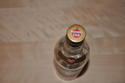 Havana Club Anejo Especial Rum (empty) II